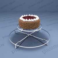 Подставка под торт двухъярусная