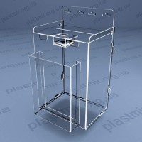 Коробка для благотворительности навесная на защелках