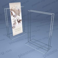 Двойная подставка под меню тейбл-тент